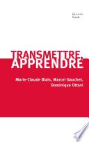 Transmettre, apprendre