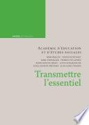 Transmettre l'essentiel