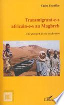 Transmigrant-e-s africain-e-s au Maghreb