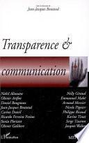 Transparence et communication