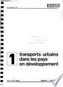 Transports urbains dans les pays en développement