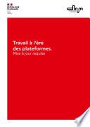 Travail à l’ère des plateformes. Mise à jour requise