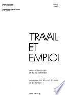 Travail et emploi