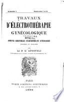 Travaux d'électrothérapie gynécologique