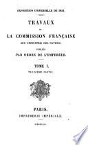 Travaux de la Commission française sur l'industrie des nations
