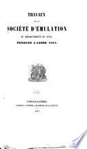 Travaux de la Société d'émulation du département du Jura