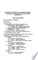 Travaux de linguistique et de littérature