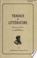 Travaux de littérature