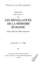 Travaux et documents