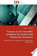 Travaux Sur Les Nouvelles Pratiques de Gestion Des Ressources Humaines