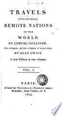 Travels into several remote nations of the World by Lemule Gulliver, 1