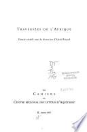 Traversées de l'Afrique