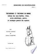 Trechodinae et Trechinae du monde
