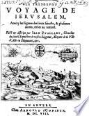 tresdevot voyage de Iervsalem