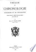 Trésor de chronologie d'histoire et de géographie pour l'étude et l'emploi des documents du Moyen Âge. Paris, V. Palmé, 1889