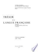 Trésor de la langue française