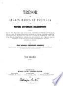 Trésor de livres rares et précieux