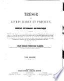 Trésor des livres rares et précieux ou Nouveau dictionnaire bibliographique