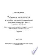 Trésors du raisonnement