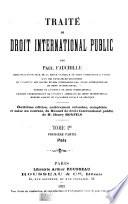 Triatie de droit international public