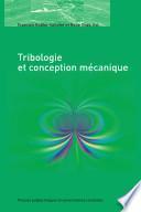 Tribologie et conception mécanique