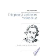 Trio pour 2 violons et violoncelle