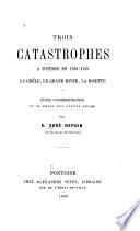 Trois catastrophes à Pontoise en 1788-1789, la grêle, le grand hiver, la disette