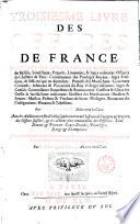Trois liures des offices de France. Le premier traitte des parlemens, & officiers d'iceux. Le second, des chanceliers, ... Le troisiesme, des baillifs, ... Par Me E. Girard, aduocat en la cour. Auec les additions en fin d'iceluy, ... Le tout verifié par edicts & ordonnances des rois, ... Par Me Iacques Ioly, aduocat en la cour