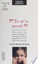 Tu m'as menti
