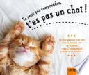Tu peux pas comprendre, t'es pas un chat !