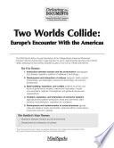 Two Worlds Collide: Europe’s Encounter With the Americas