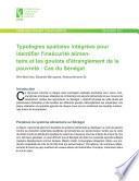 Typologies spatiales intégrées pour identifier l'insécurité alimentaire et les goulots d'étranglement de la pauvreté: Cas du Sénégal