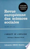 Ubiquité de l'idéologie. Hommage à Raymond Polin (l')
