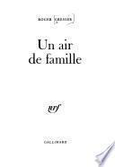 Un air de famille