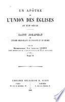 Un apotre de l'union des eglises au XVII siecle