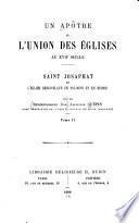 Un apotre de l'union des eglises au XVII siecle