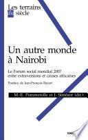 Un autre monde à Nairobi