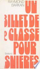Un billet de deuxième classe pour Asnières