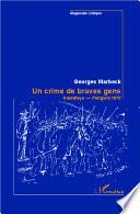 Un crime de braves gens
