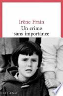 Un crime sans importance