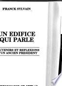 Un édifice qui parle