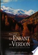 Un enfant du Verdon