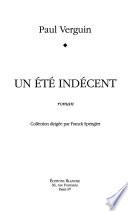 Un été indécent