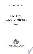 Un été sans mémoire