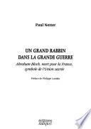 Un grand rabbin dans la Grande Guerre