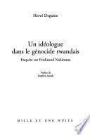 Un idéologue dans le génocide rwandais