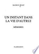 Un instant dans la vie d'autrui