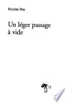 Un léger passage à vide