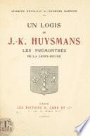 Un logis de J.-K. Huysmans