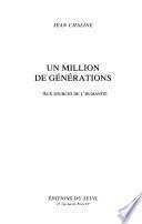 Un million de générations